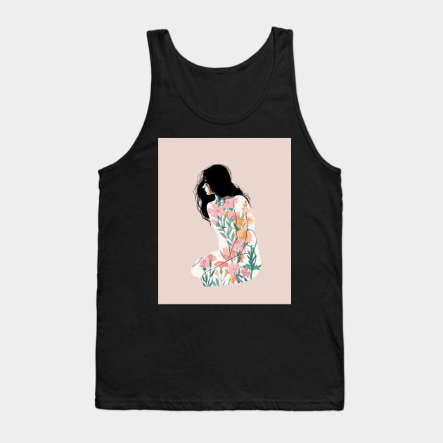 garden inside Tank Top by anneamanda